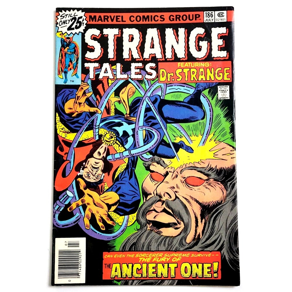STRANGE TALES FT. DR. STRANGE # 186 - (1976) DR. STRANGE APPEARANCE MARVEL